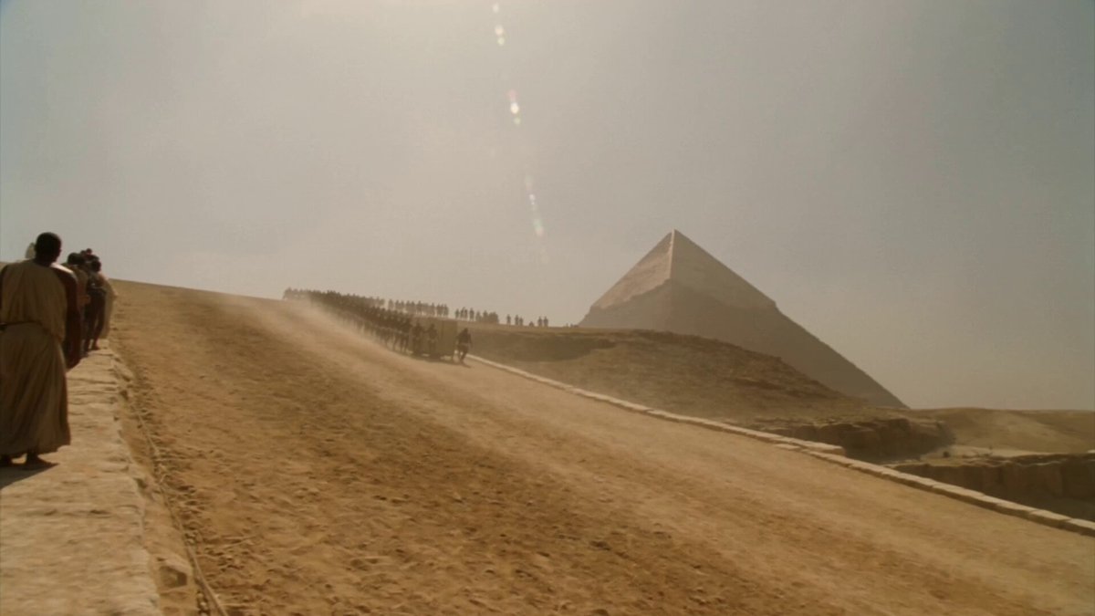 Great Pyramid of Giza Construction Documentary Footage
