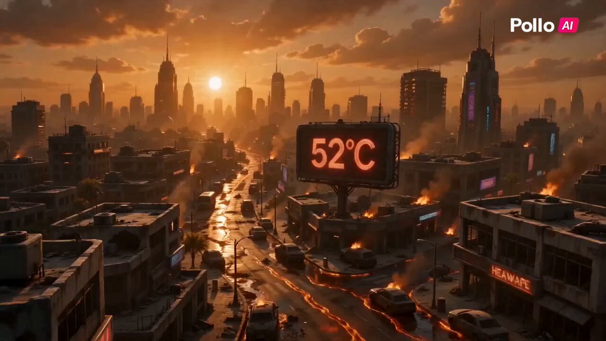 Futuristic Supercity Heatwave Escape Script