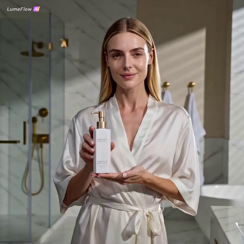 Luxury Skincare Advertisement