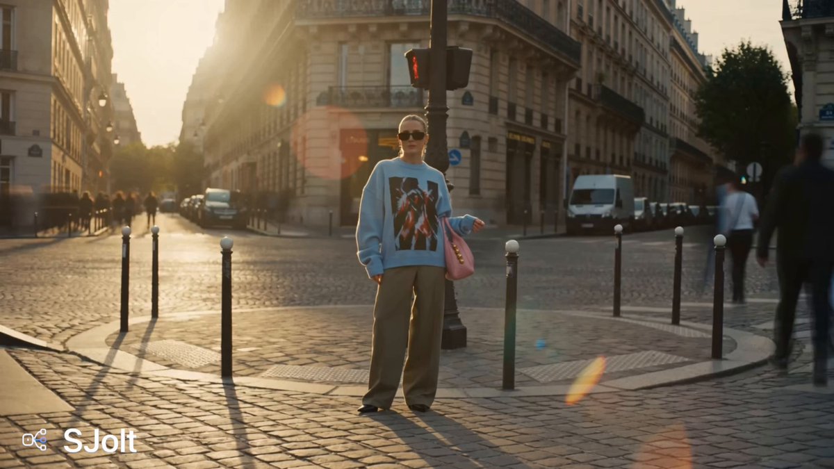 Cinematic Paris Fashion Ad Campaign