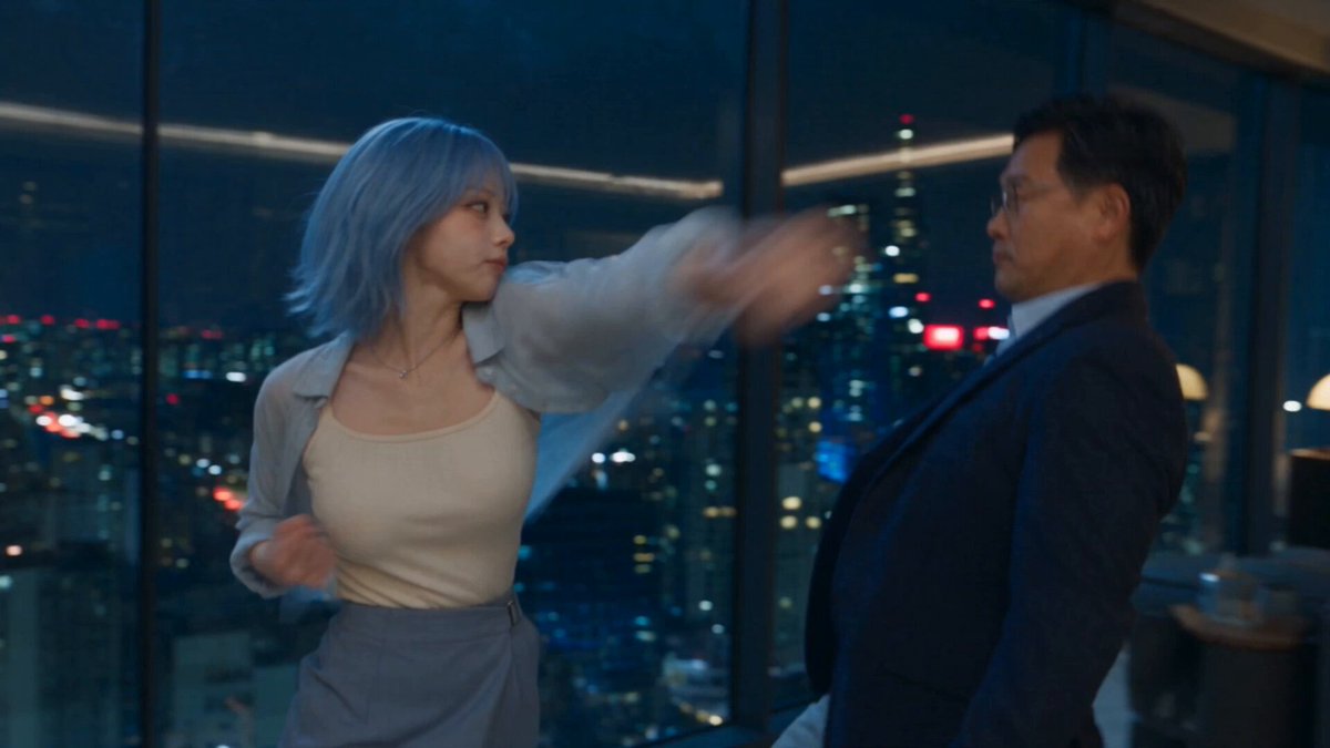Romantic Action Comedy Office Scene
