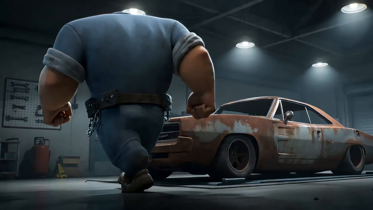 Martial Arts Mechanic Animation