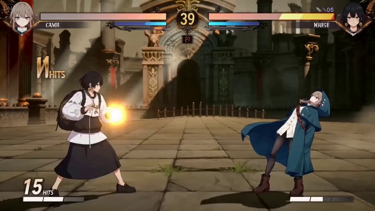 2D Fighting Game Sequence Generation