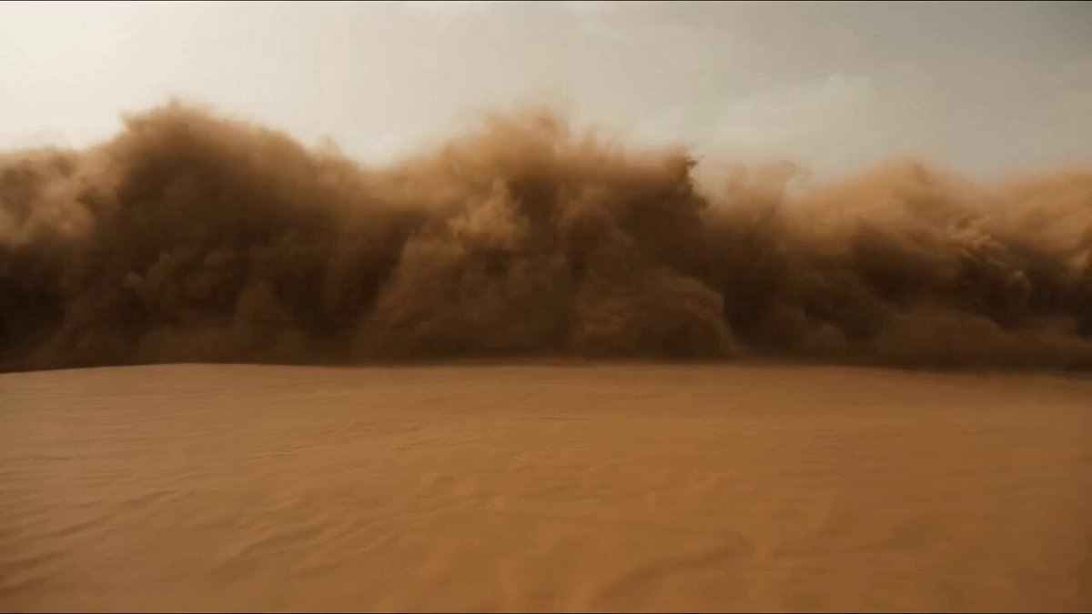 Desert Sandstorm Battle Video Prompt