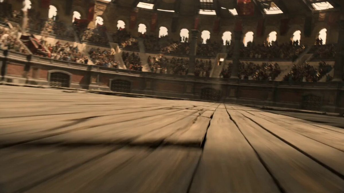 Roman Colosseum Collapse Video Prompt