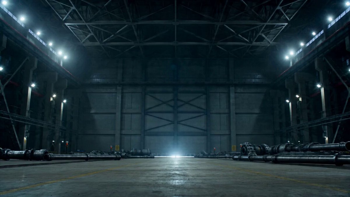 Large-Scale Mechanical Transformation Scene