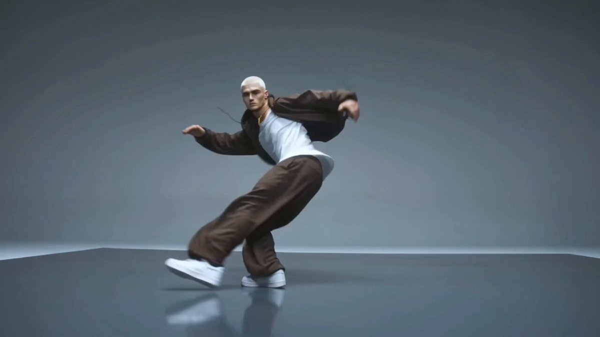 Male Street Dancer Studio Portrait