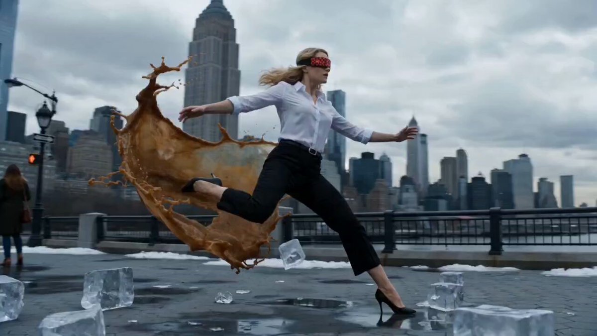 New York Ice Slip "Bullet Time"