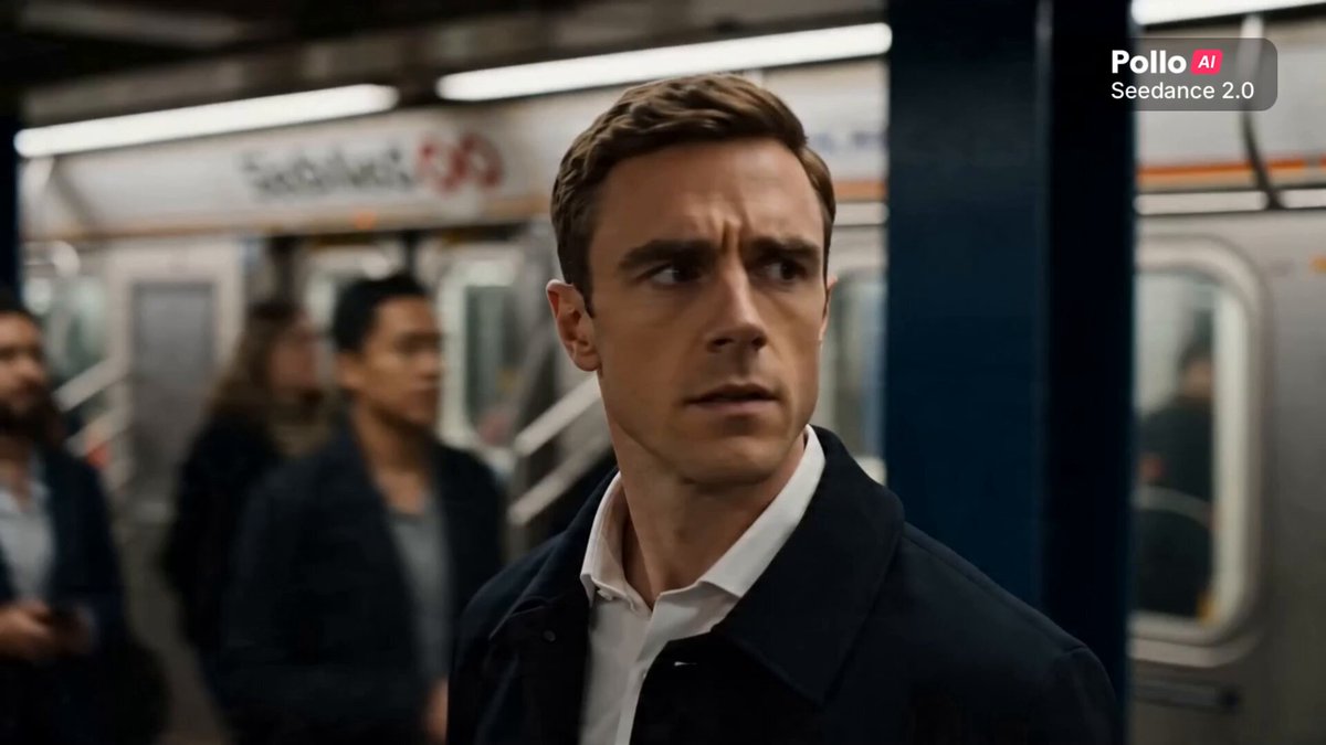 Cinematic Male Commercial Ad - Subway Scene