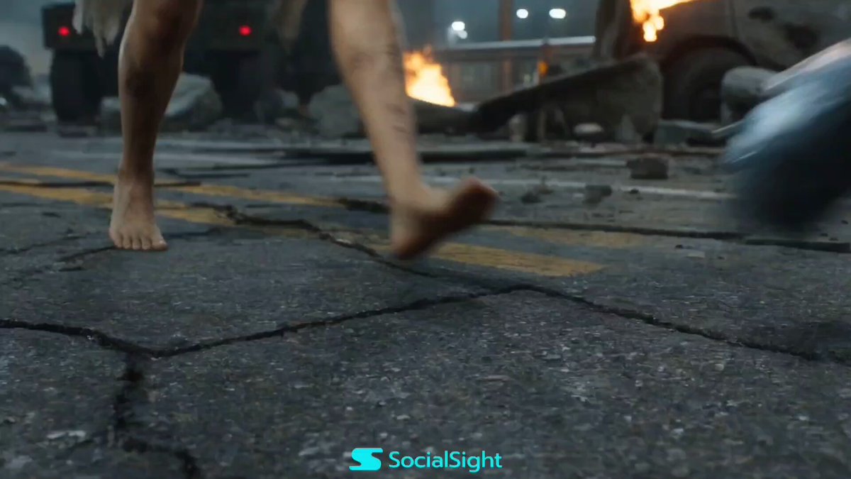 Gwanghwamun Ruins Cinematic Battle Scene
