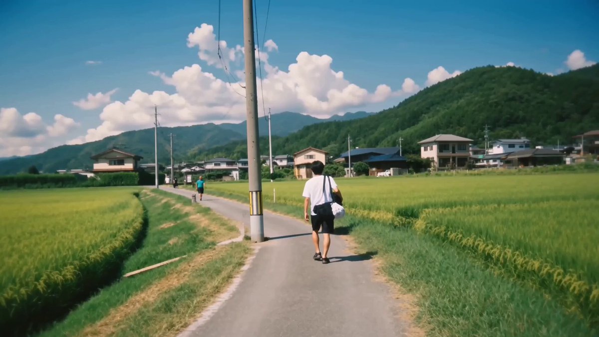 Summer Memories of Japanese Countryside