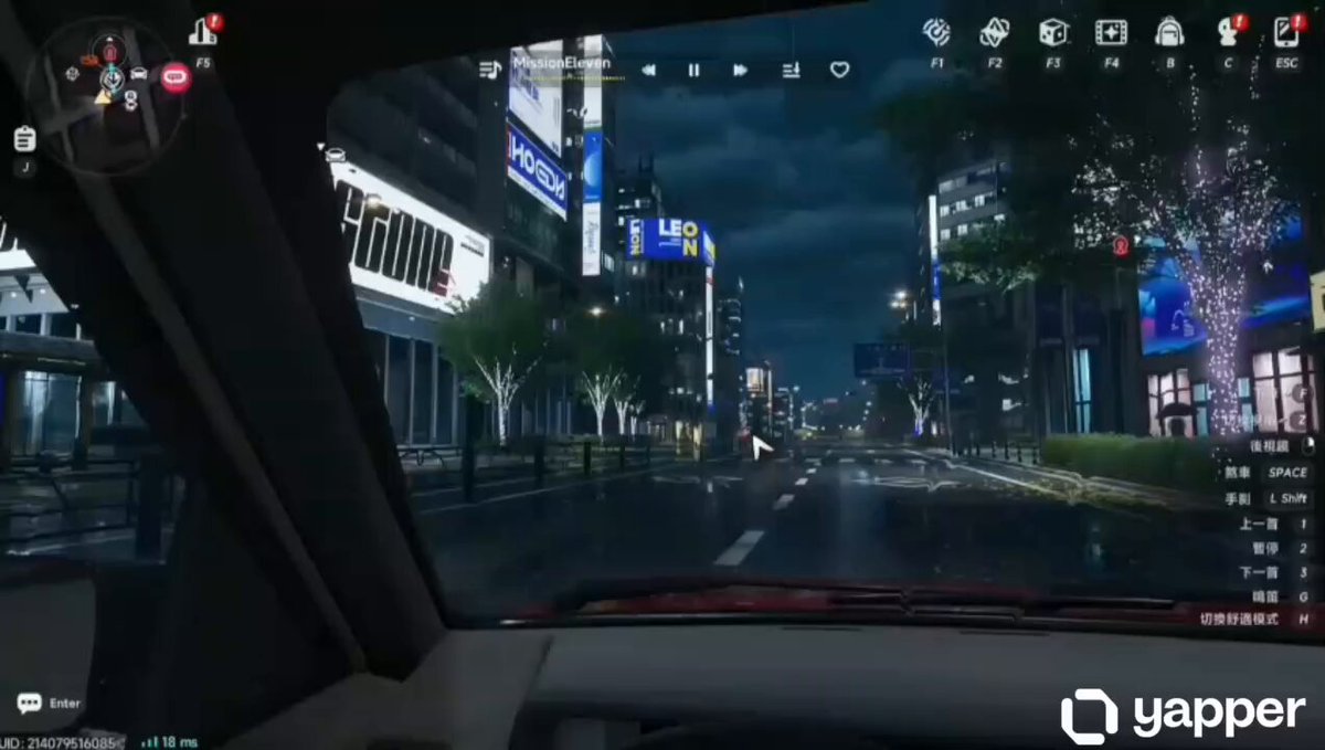 Cinematic Sports Car in the Void