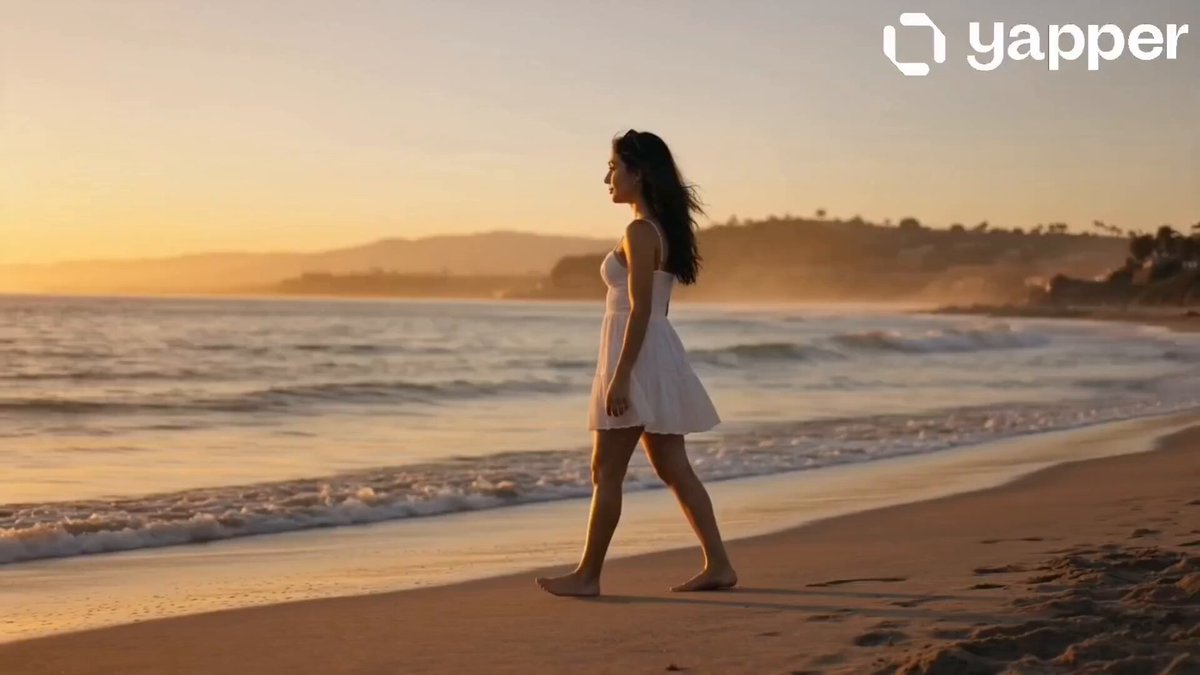 Golden Hour at the Tranquil Beach
