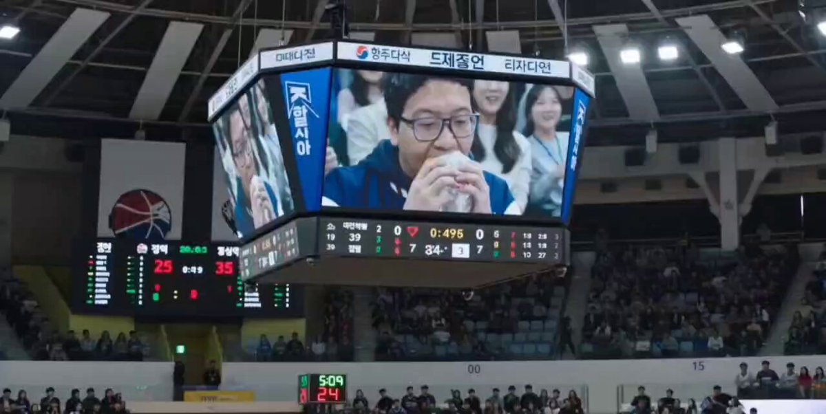 NBA Live Jumbotron Reaction Shot