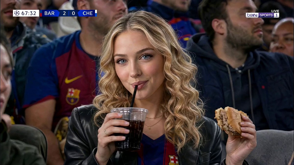 Hyper-realistic Sports Event Goal Broadcast Sequence