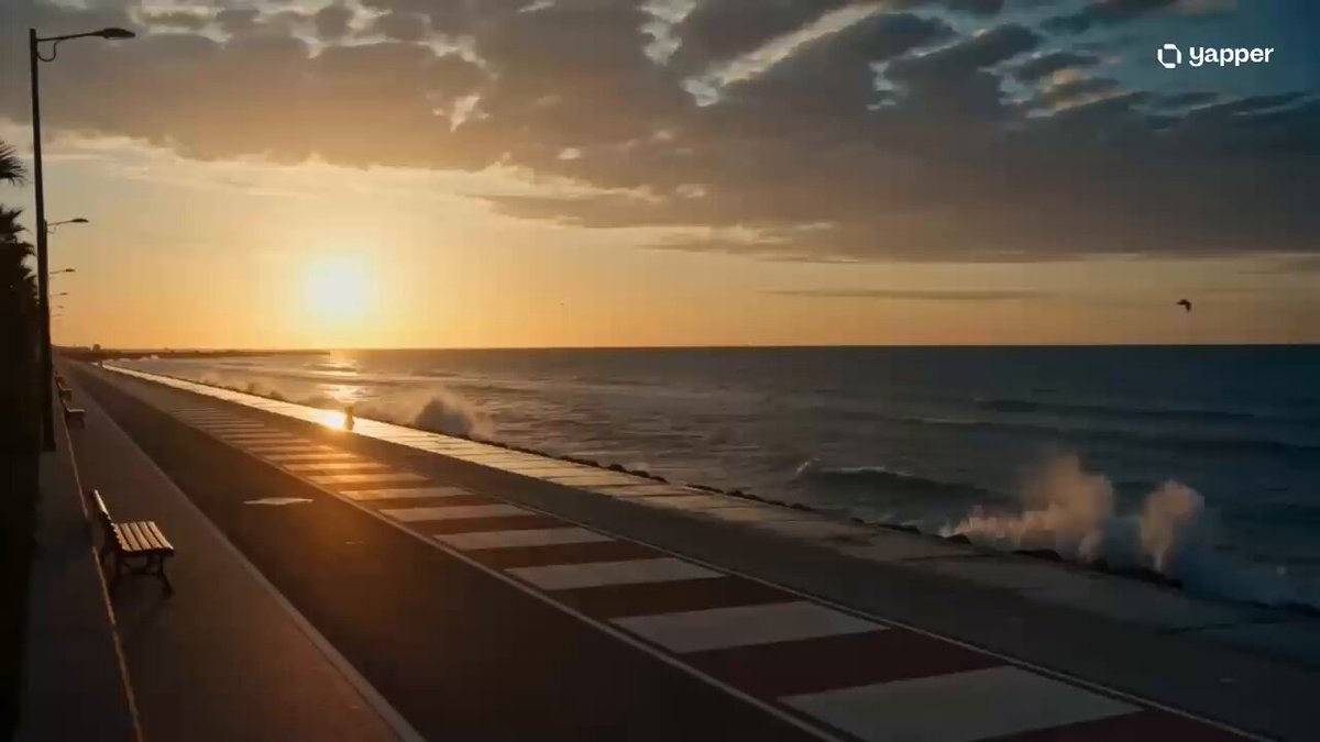 Seaside Sunrise Jog Cinematic Short