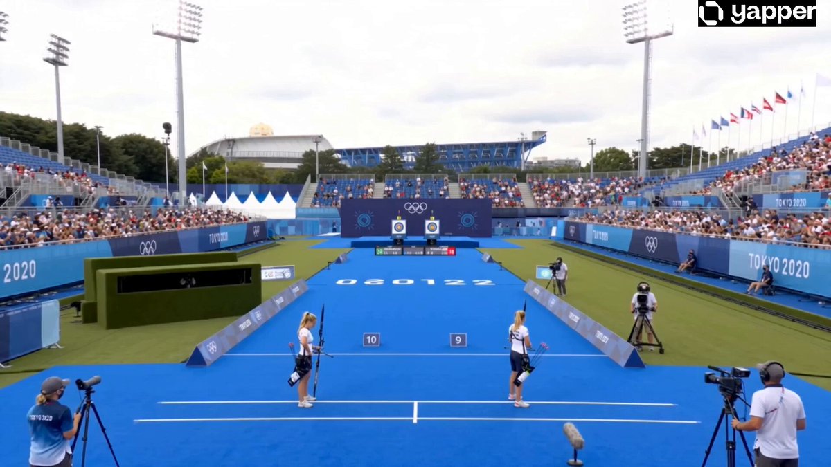 Olympic Archery Bullseye Cinematic Short