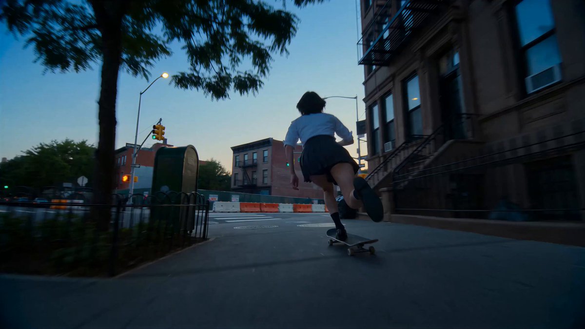 Cinematic New York Street Skateboarding