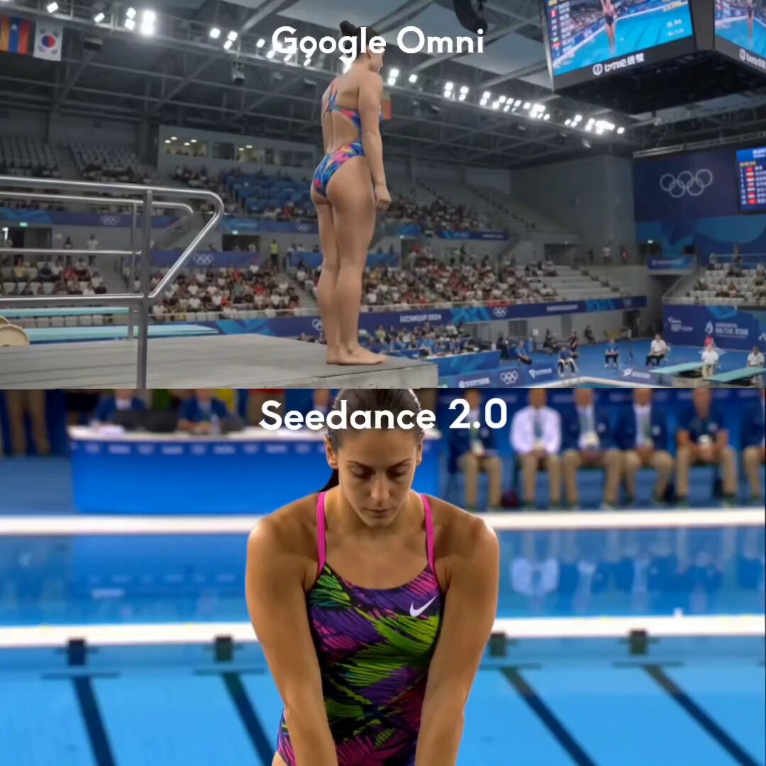 Olympic Diver Dynamic Sequence