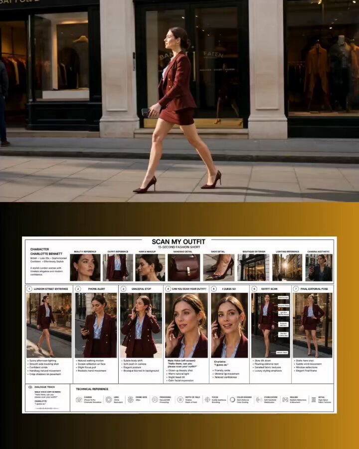 London Fashion Trend Scan Video