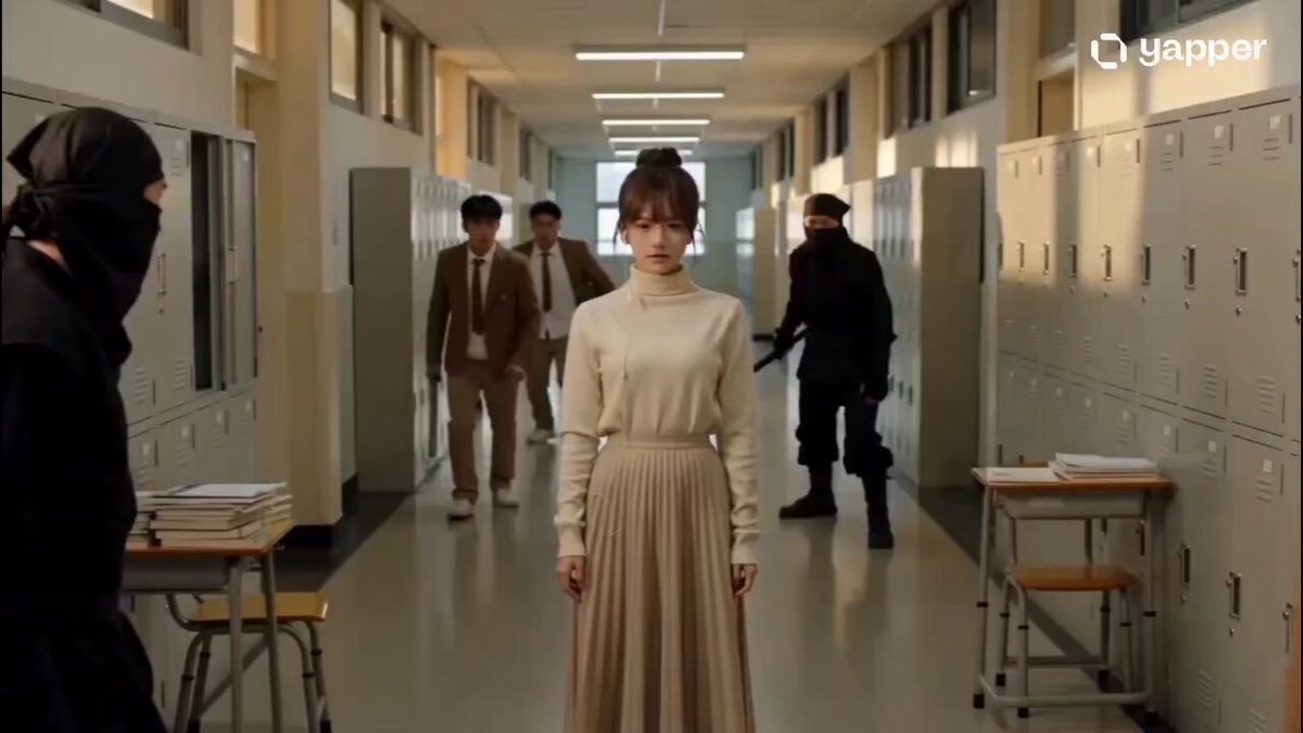 Psychic Girl Action Scene