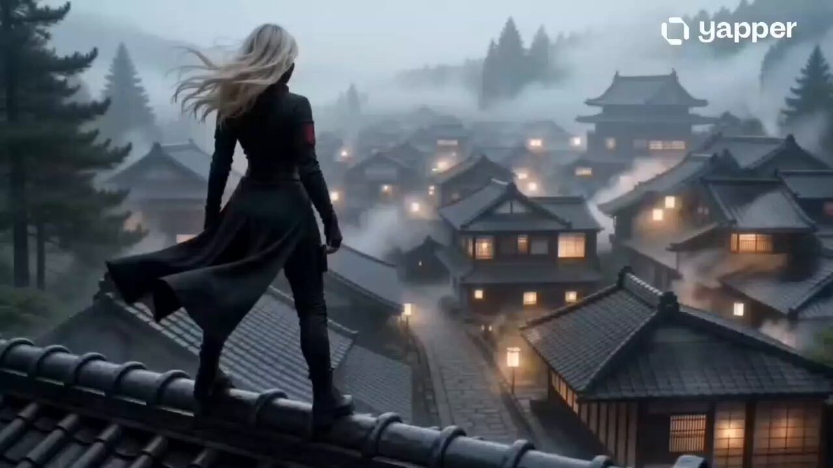Mysterious Assassin in a Japanese Village