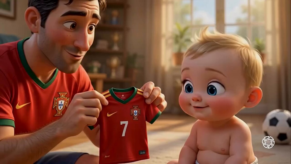 Pixar Style Father-Son Football Story