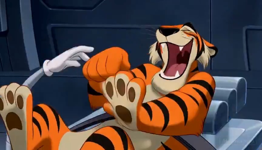 Classic 90s Disney-Style Tiger Animation