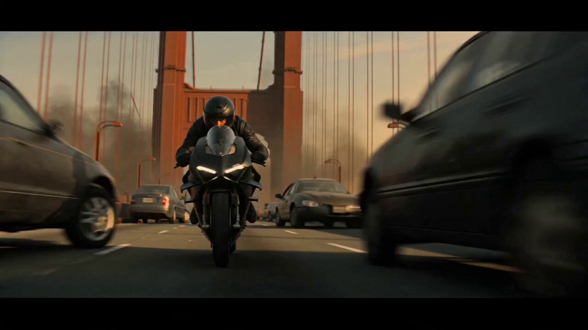 Motorcycle Chase Blockbuster Action Prompt