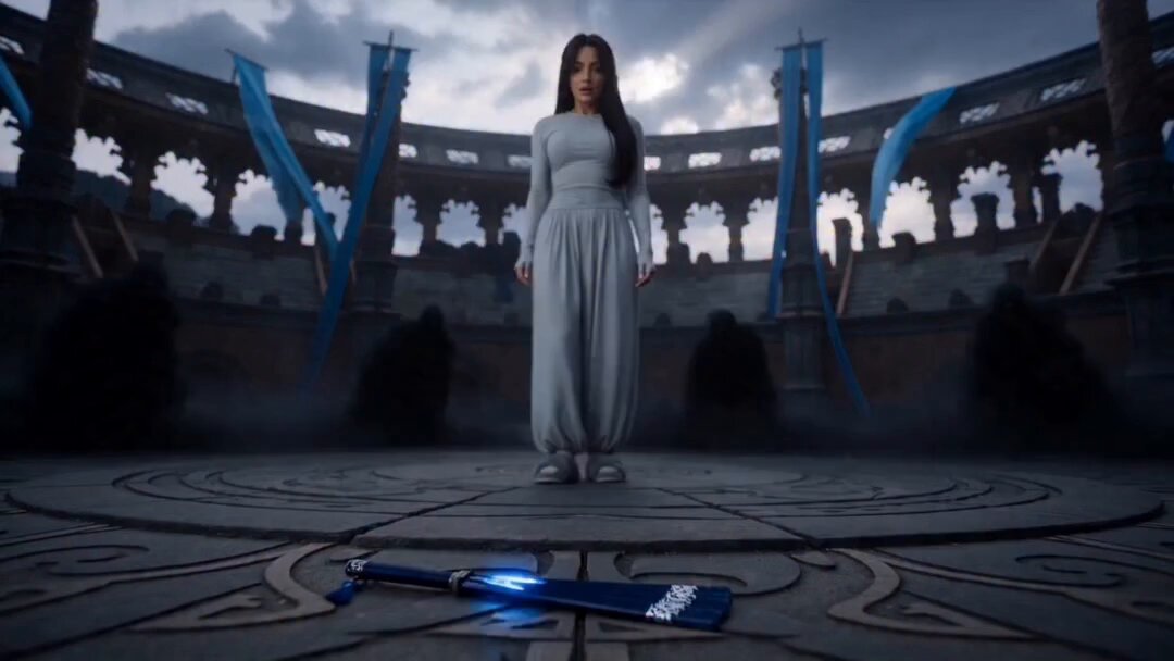 Blue Warrior Magic Transformation