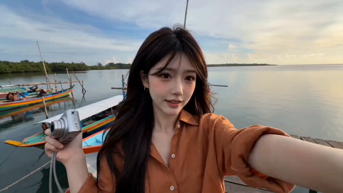 Authentic Indonesian Female Vlog Aesthetic Video