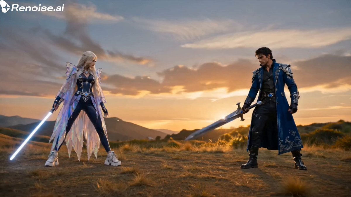 Cinematic Sword Duel: Butterfly Climax